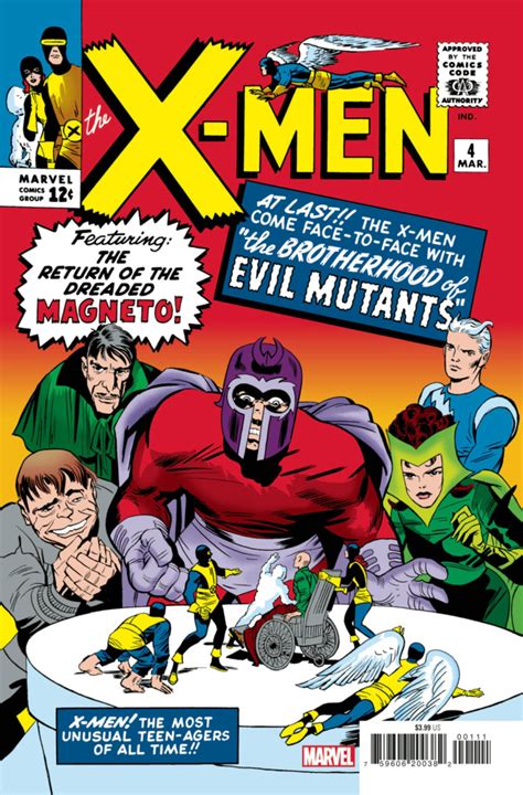 the x men 4 facsimile edition 1 issue