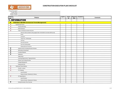 Daily Equipment Checklist Free Printable