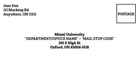 Incoming And Outgoing Mail Hdrbs Miami University