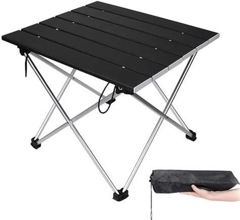 Small Folding Camping Table Portable Beach Table Mini Aluminum