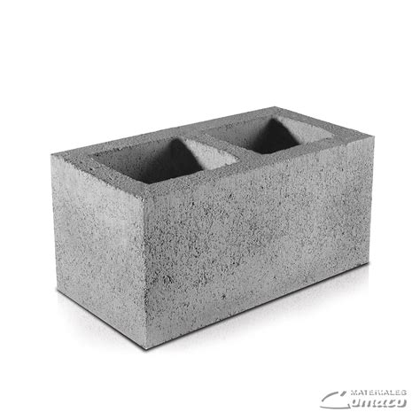 Bloque Cemento Liso 13x20x40 Materiales Comaco