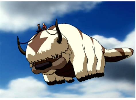 Avatar The Last Airbender Appa The Main Mode Of Transportation For The Protagonist Party