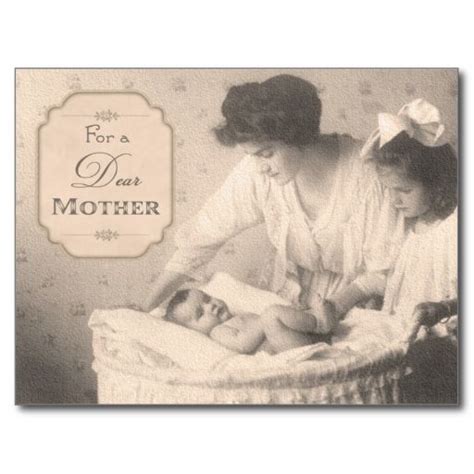 Vintage Mother And Children Postcard Mothers Day Cards