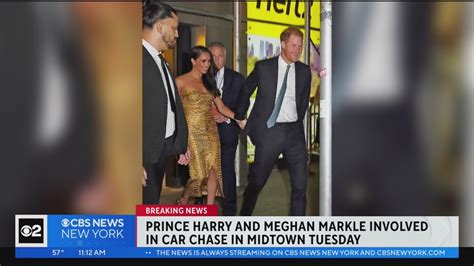 Prince Harry Meghan Chased By Paparazzi In Midtown Spokesperson Says Youtube