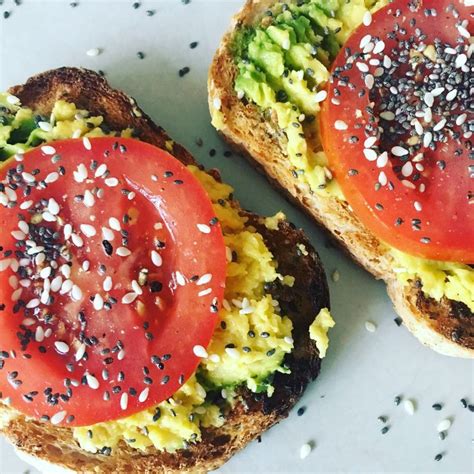 Big Fan Of Avo On Toast Especially With Tomato Chia And Sesame Seeds