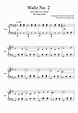 Waltz No. 2 by Shostakovich sheet music for Piano download free in PDF ...