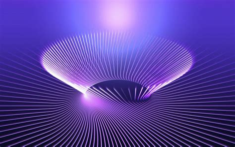 1920x1200 Px 3d Abstract Artistic Fractal Line Pattern Purple High