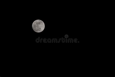 Full Moon In The Night Sky Nature Background Stock Photo Image Of