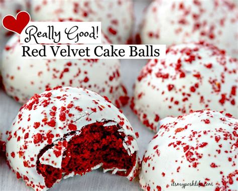 These Are Really Good Red Velvet Cake Balls Fall Baking Recipes Dessert Recipes Cake Ball