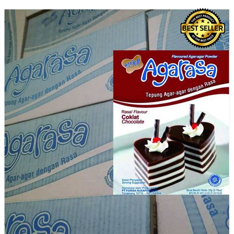 Jual Dus Agarasa Rasa Coklat Cokelat Nutrijell Gr Box Isi