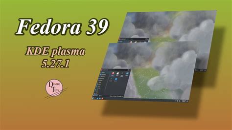 Fedora 39 KDE Plasma 5 27 1 Is Fedora And Kde Possible Together YouTube