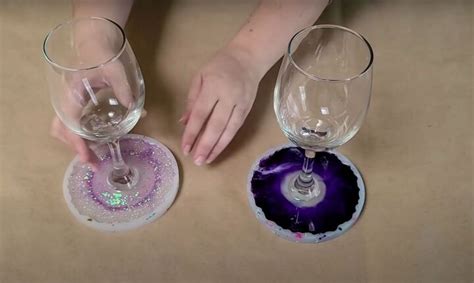 9 Easy Steps To Gorgeous Geode Resin Wine Glasses Hometalk