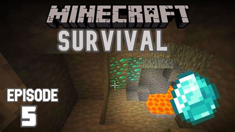 Minecraft Xbox One Bedrock Edition Survival Lets Play Ep 5 Diamonds