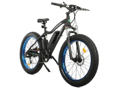 Ecotric Ul Certified 36v 125ah 500w Blue Rocket Fat Tire Beach Snow