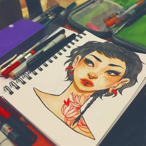 Aesthetic Marker Drawings ArfaanMahrianne