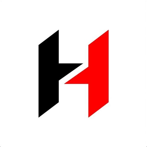 Lettre H Logo Design Vectoriel Initiales H Logo Vecteur Png Lettre Un