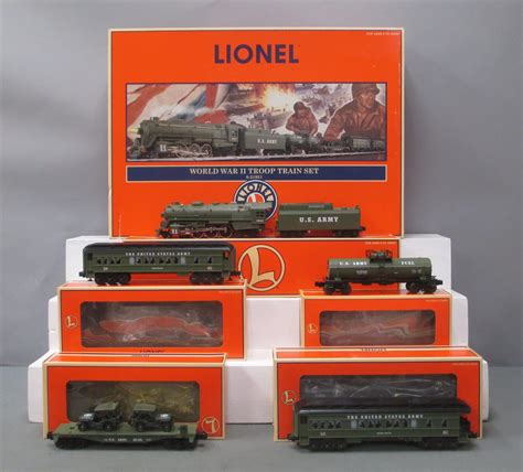 Lionel 6 21951 World War Ii Troop Train Setbox Ebay