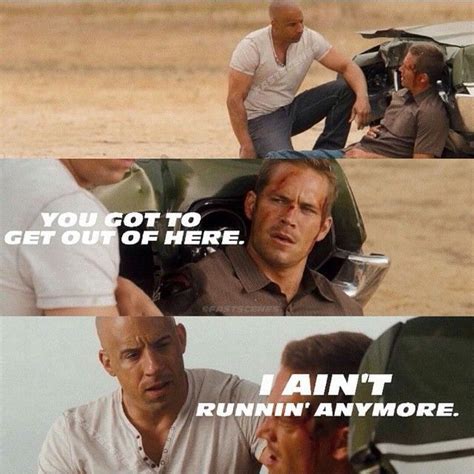 dominic toretto and brian o conner vin diesel and paul walker fast and furious the furious f