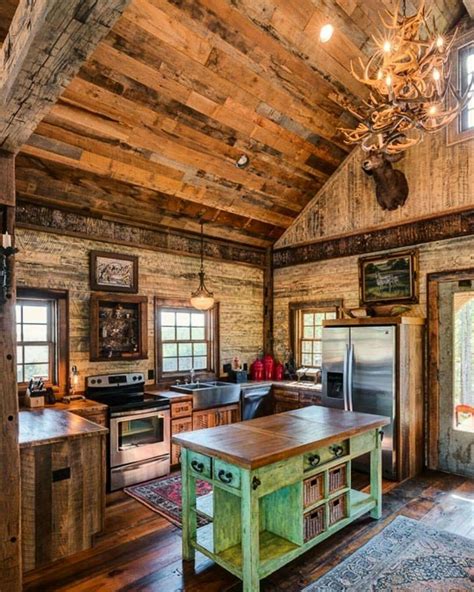 Pin By Marcie Morgan On Cabin Life Interior And Exterior Rustic Cabin