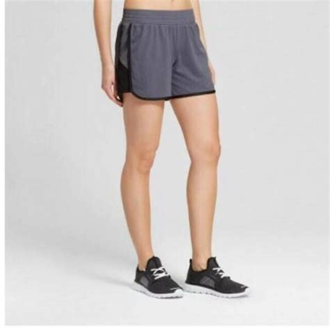 C9 By Champion Women’s Shorts Size Xs Black And Grey Mesh Athletic Running For Sale Online Ebay