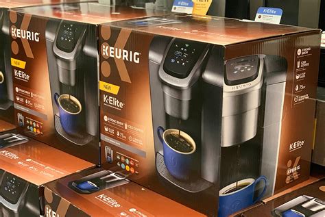 Keurig K Elite Coffee Maker Keurig® K Elite® Single Serve Coffee Maker Brushed From
