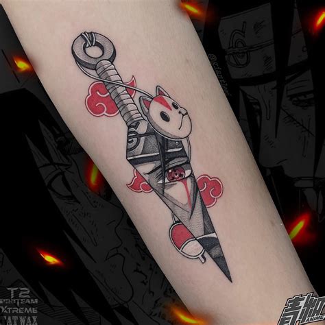 Itachi Kunai By Giantlee6 Ching Ho Tattoo Studio From Taiwan Taipei R