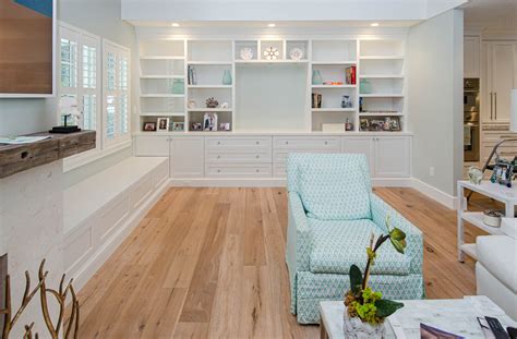 Custom Built In Cabinetry And Custom Floating Shelving By River City