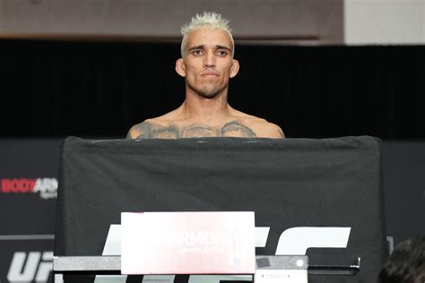Charles Oliveira Fails To Make Weight For UFC Gets Stripped Off The Title Ryan Babel
