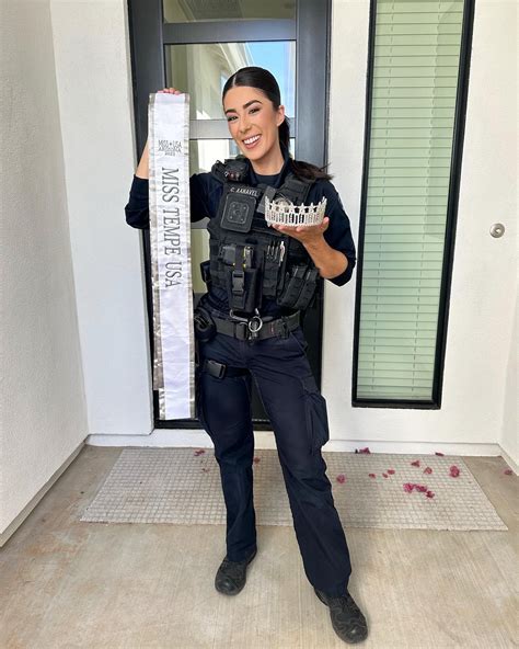 Candace Kanavel To Become St Law Enforcement Officer To Compete In Miss Usa Abc News
