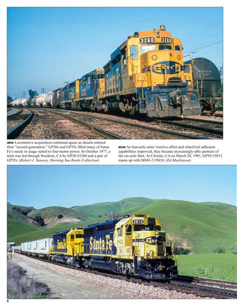 Santa Fe Power In Color Volume 3 Electro Motive Switchers And Four Ax