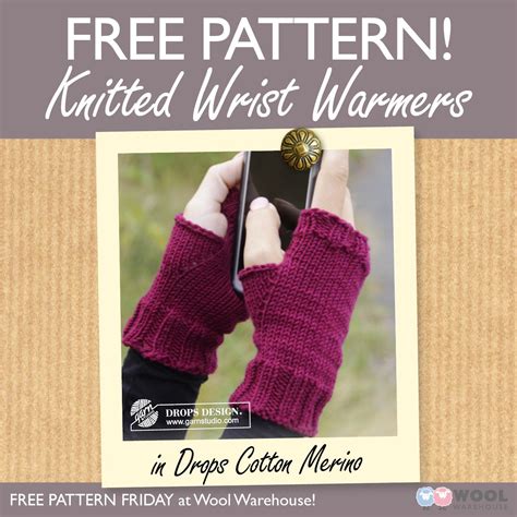These Wrist Warmers Are A Quick And Simple Knit And Require Just One