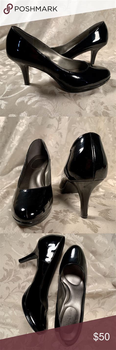 Kelly And Katie Black Patent Leather Pump Black Patent Leather Pumps
