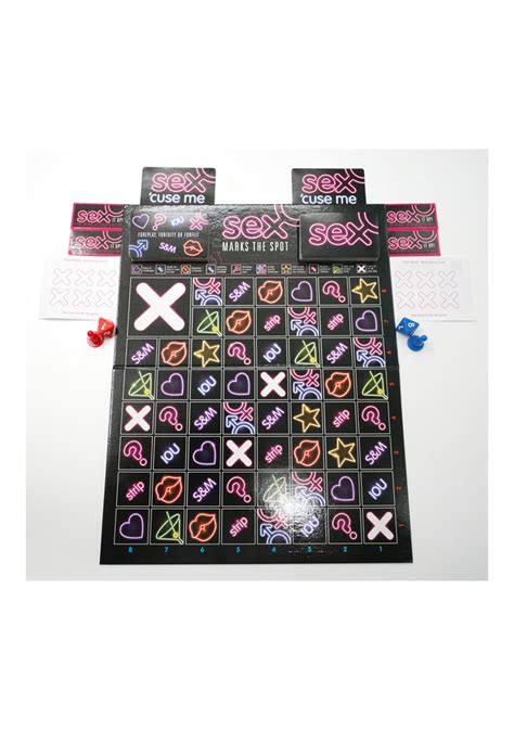 Sex Marks The Spot Sexy Board Game Vibrator Bg