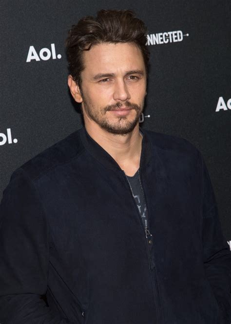 James Franco At Aol Newfronts Promoting Making A Scene With James