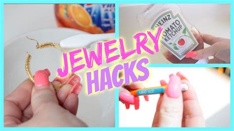 Clean gold jewelry black gold jewelry diy cleaning products cleaning tips make your own bracelet how to clean gold women jewelry fashion jewelry homemade jewelry. Jewelry Life Hacks - Cleaning Jewelry, Storage, Tips & Tricks | Cleaning jewelry, Clean gold ...