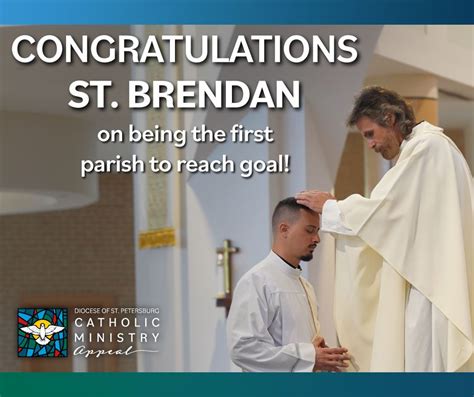 Congratulations St Brendan Parish Diocese Of Saint Petersburg