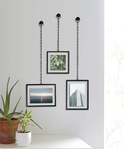 Fotochain Picture Frame Set of 3 in 2021 | Hanging picture frames, Picture frame sets, Picture ...