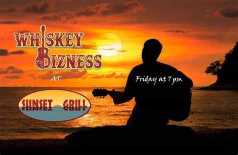Sunset grille schedule events including live music, dj, trivia, open mic nights, tastings, parties and more. Whiskey Bizness at Sunset Grill - RVA Events Event By ...