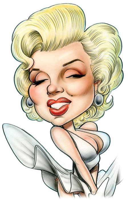 Richmond Illustration Inc Dope Cartoon Art Cartoon Faces Cartoon Drawings Marilyn Monroe