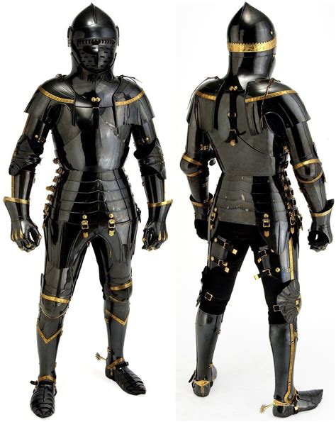 Medieval The Black Batmen Knight Suit Of Armor Combat Full Body Armour