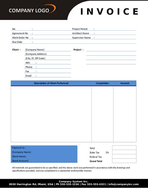 Blank Invoice Template Fillable Printable Pdf And Forms Handypdf Porn Sex Picture