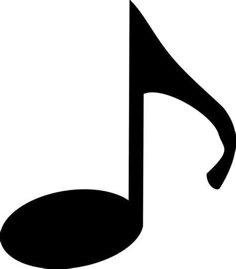 Achtste Noot Muziek Opmerking · Gratis Vectorafbeelding Op Pixabay