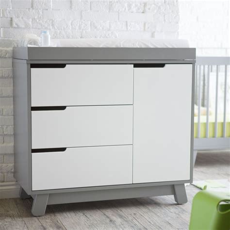 A solidly built changing table, this one can double as a conventional dresser. Babyletto Hudson Dresser | Changing table dresser, Baby ...