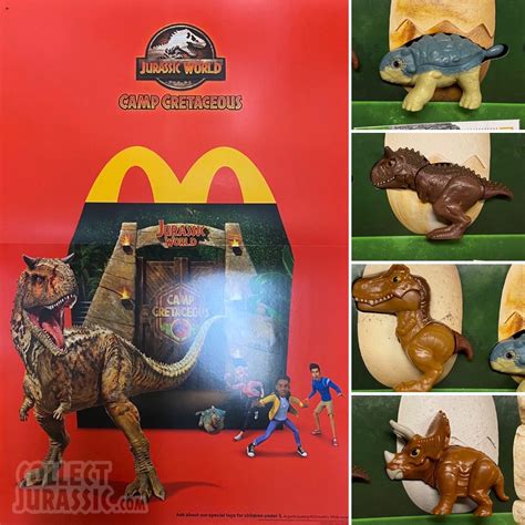 Fast Food And Cereal Premiums Toys And Hobbies New Mcdonalds 2020 Jurassic