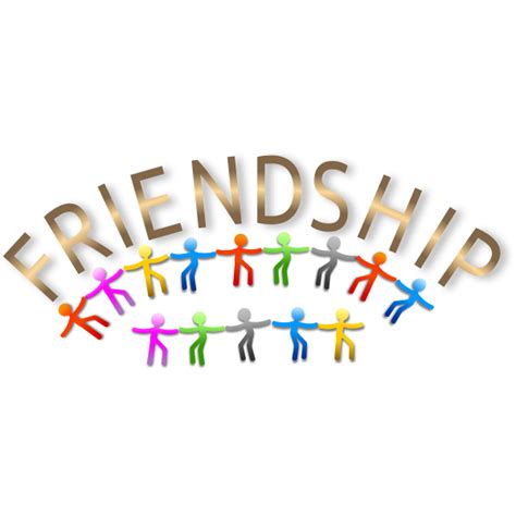 Vector Image Of Colorful Friendship Logo Free Svg