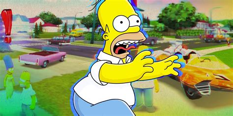 Simpsons Hit Run Fan Remakes Game Dans Unreal Engine Avresco