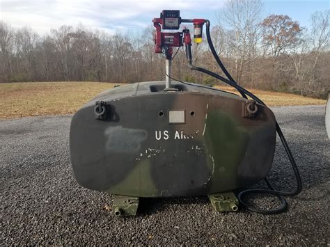 Military Aluminum Diesel Fuel Storage Tank Odds And Ends