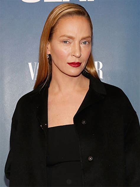 Uma Thurman Explains Her New Look Yep The One Everyone Hated Allure