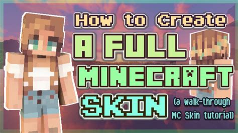 Minecraft Skin Tutorial