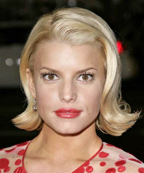 Jessica Simpson Medium Length Lace Front Wavy Synthetic Wigs Jessica